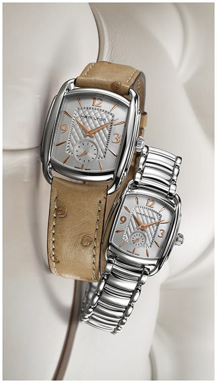 Hamilton Hamilton American Classics Bagley H12451155 , наручные женские часы фото под углом