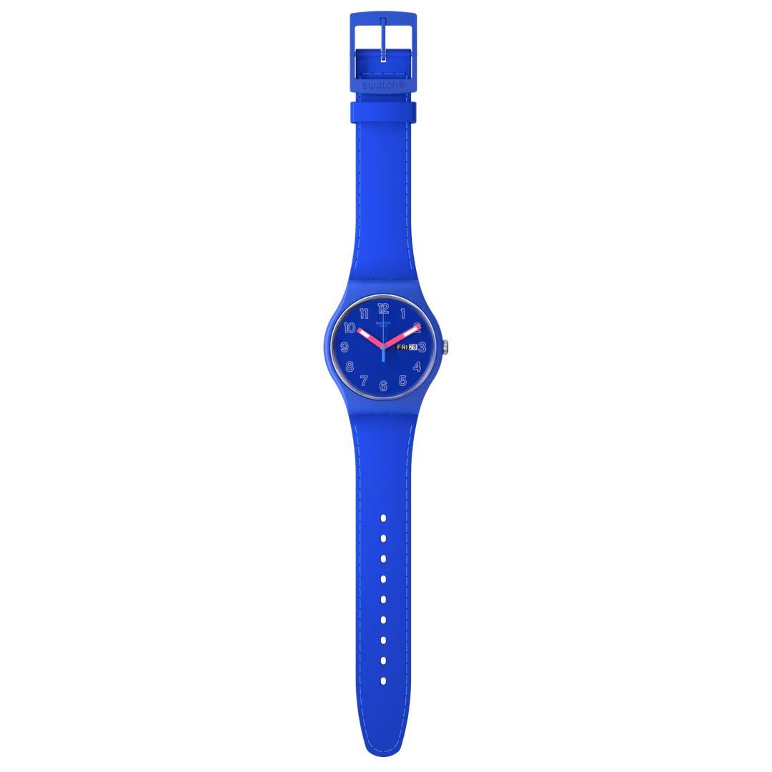 Swatch Swatch New Gent Biosourced SO29N705, gent швейцария мужские часы на браслете силикон боковой вид