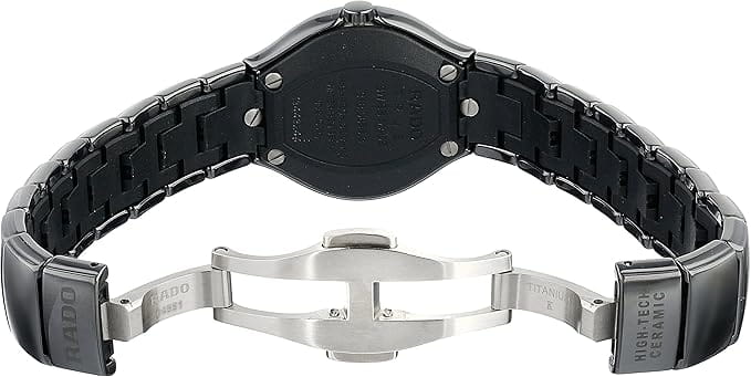 Rado Rado True R27655752, true швейцария женские часы на браслете высокотехнологичная керамика боковой вид