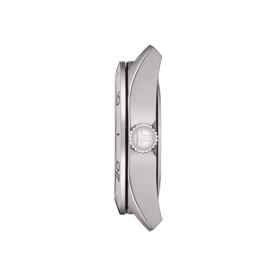 Tissot Tissot PRS 516 Powermatic 80 T131.430.11.042.00 мужские часы синий циферблат на запястье