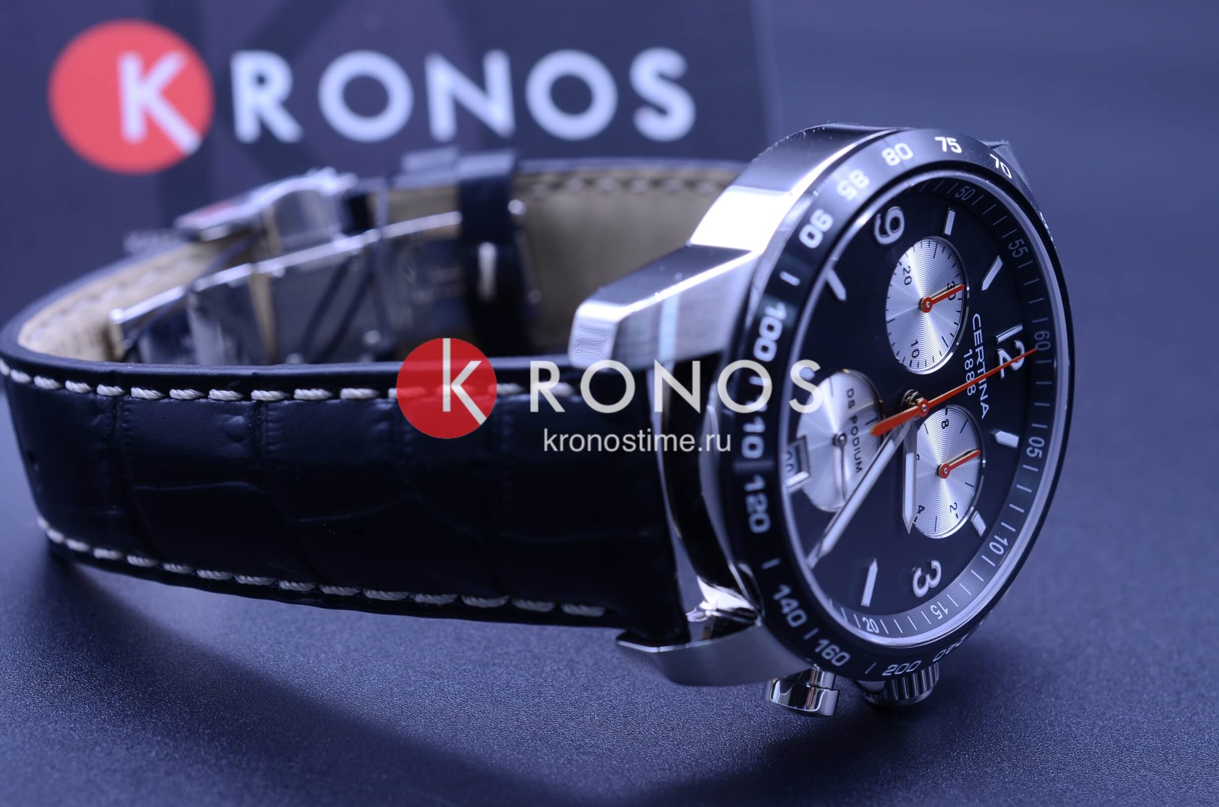 Certina Certina C001.417.16.057.01 , наручные мужские часы фото под углом