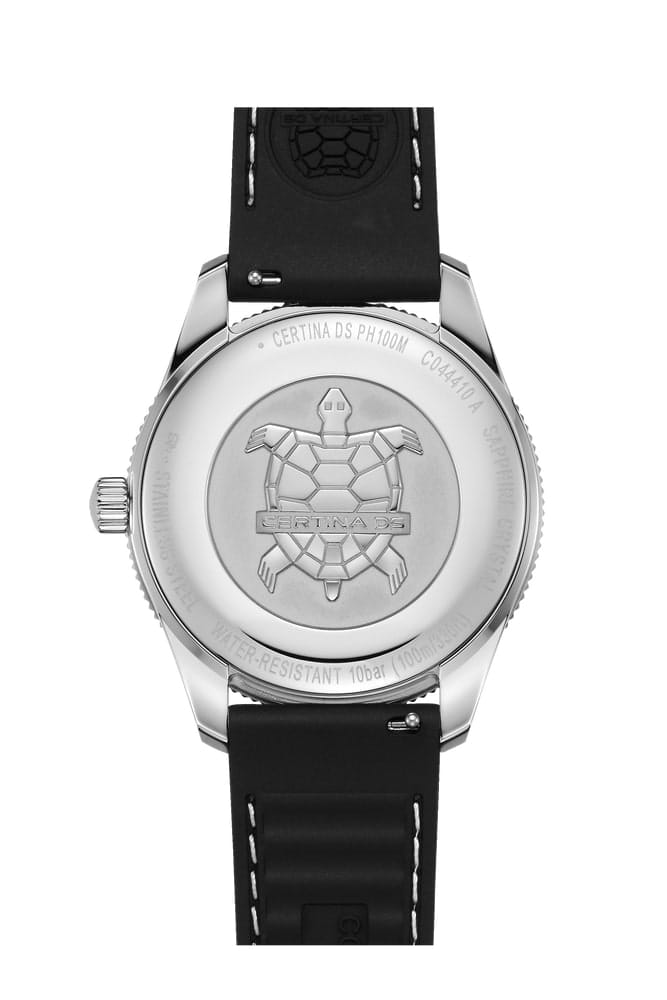 Certina Certina DS PH100M Gent C044.410.17.050.00,  швейцария мужские часы на браслете нержавеющая сталь боковой вид