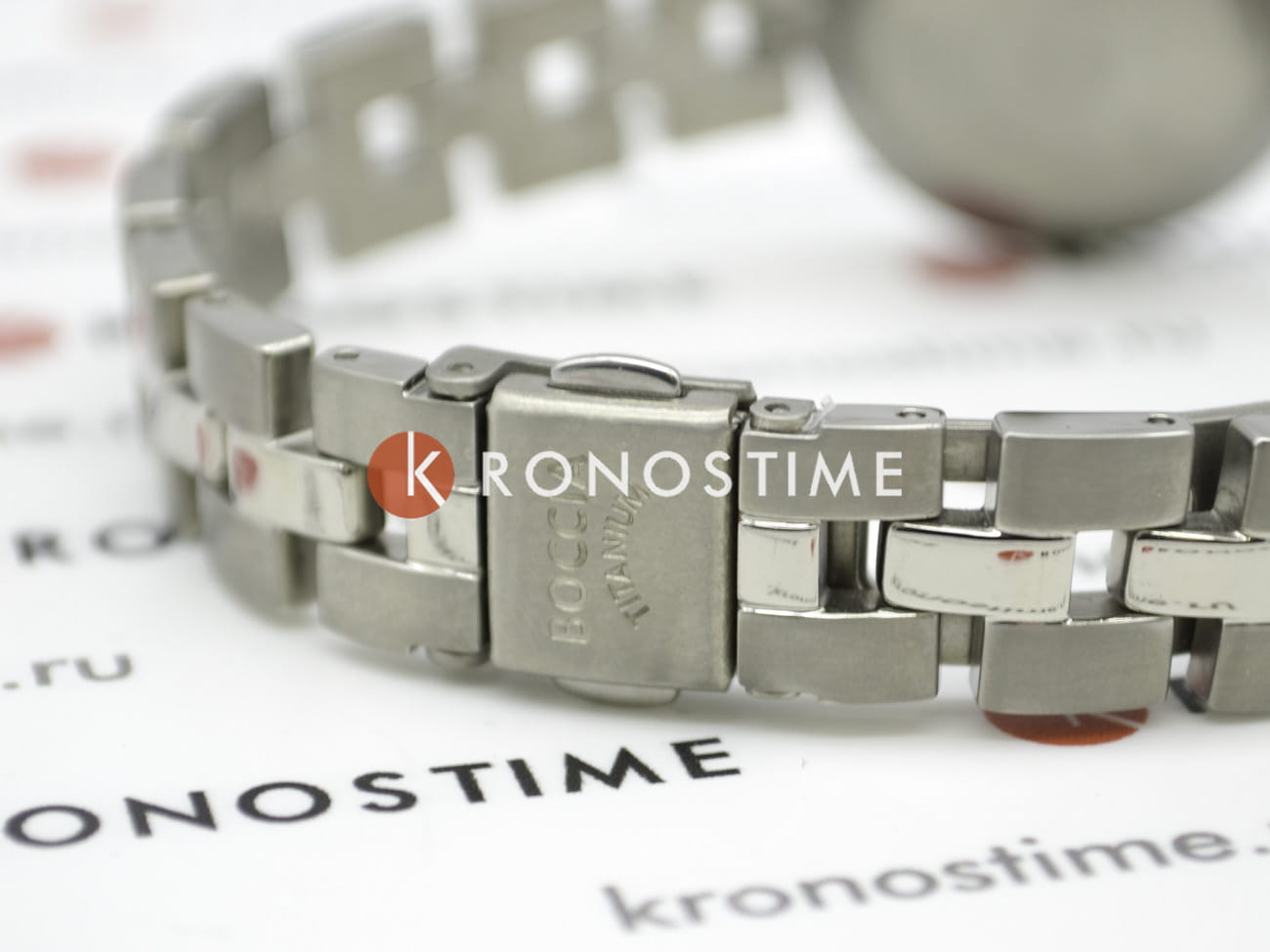 Boccia Titanium Boccia Titanium 3346-01 кварцевые женские часы часы крупный план белый циферблата