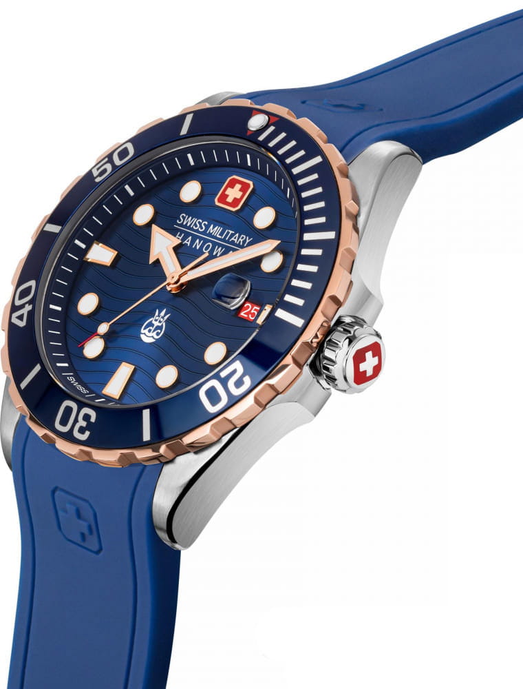 Swiss Military Hanowa Swiss Military Hanowa Offshore Diver II SMWGN2200361 , наручные мужские часы фото под углом