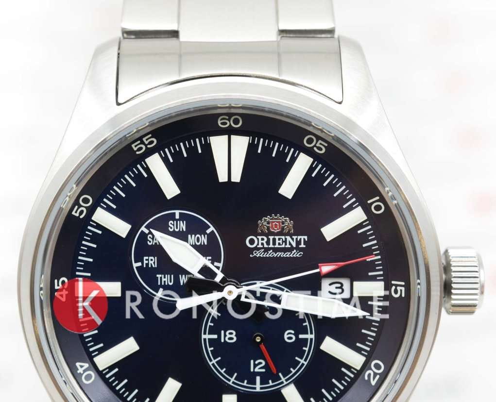 Orient Orient Automatic RA-AK0401L (RN-AK0401L), classic automatic япония мужские часы на браслете нержавеющая сталь боковой вид