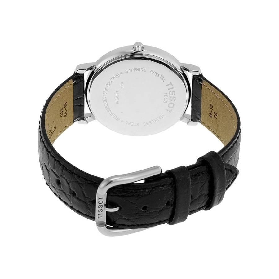 Tissot Tissot Desire T52.1.421.13, t-classic швейцария мужские часы на браслете кожаный боковой вид