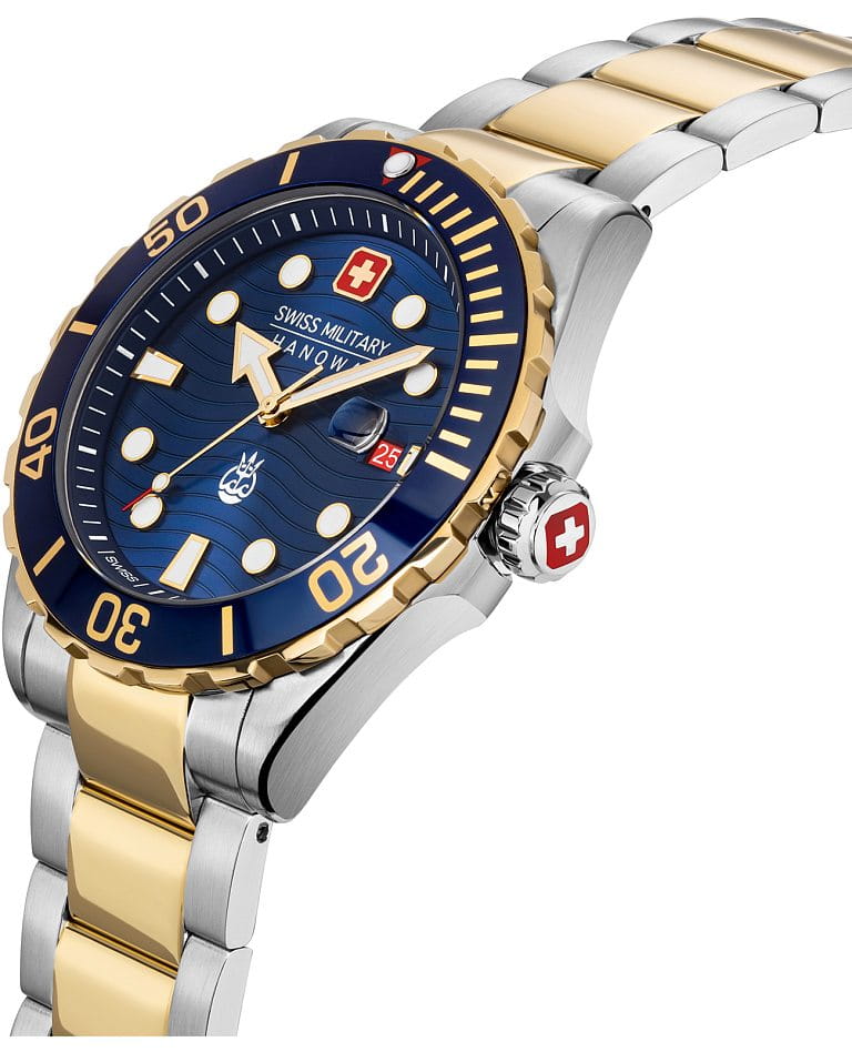 Swiss Military Hanowa Swiss Military Hanowa Offshore Diver II SMWGH2200360 , наручные мужские часы фото под углом