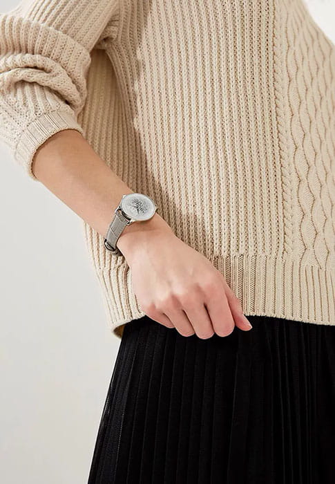 Just Cavalli Just Cavalli Logo JC1L032L0045 женские часы серебристый циферблат на запястье