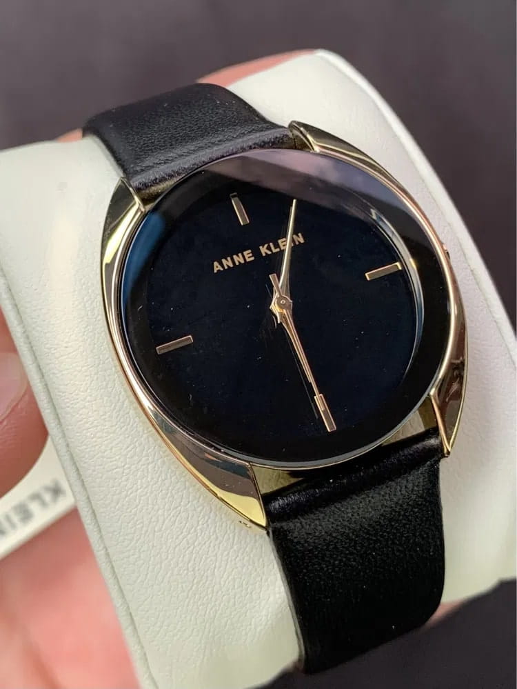 Anne Klein Anne Klein Leather 4030BKBK  — детали корпуса и кожаный