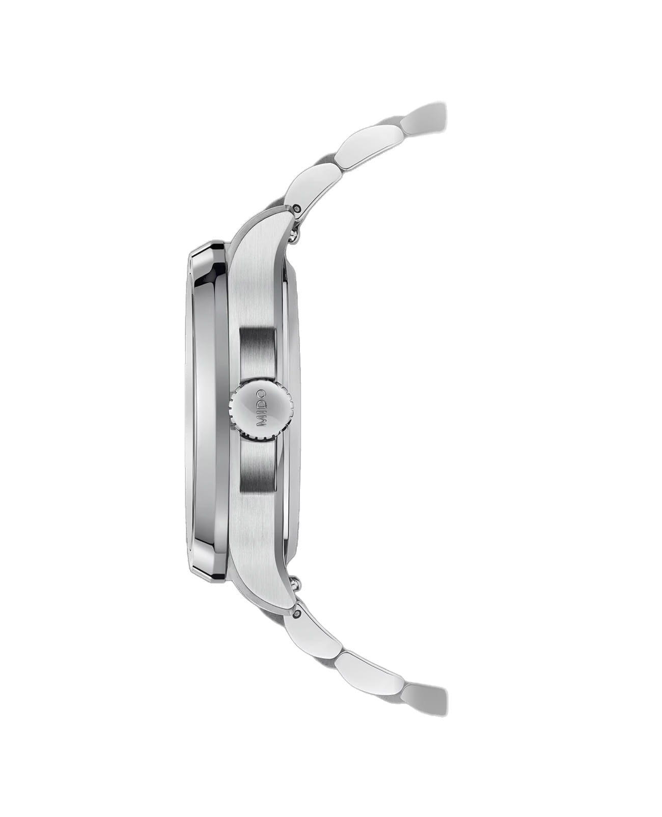 Mido Mido Multifort TV Big Date M049.526.11.081.00, multifort швейцария мужские часы на браслете нержавеющая сталь боковой вид