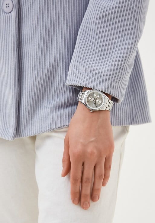 Slazenger Slazenger SL.09.2229.4.01 кварцевые женские часы часы крупный план серебристый циферблата