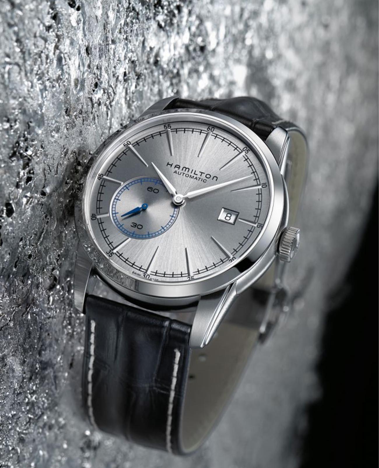 Hamilton Hamilton American Classic Railroad Small Second Auto H40515781 , наручные мужские часы фото под углом