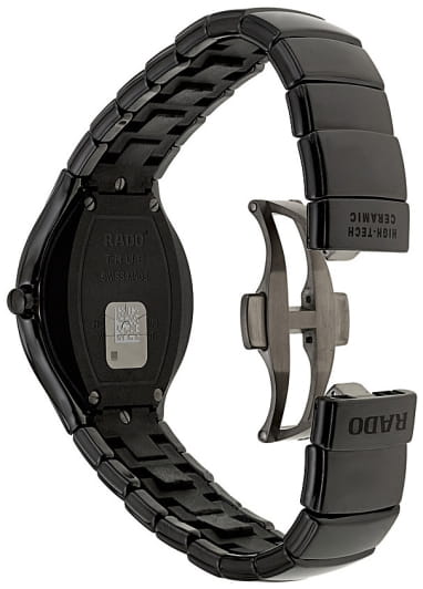 Rado Rado True R27653762, true швейцария мужские часы на браслете высокотехнологичная плазменная керамика боковой вид