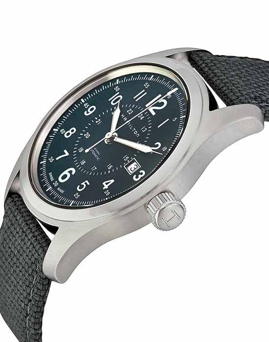 Hamilton Hamilton Khaki Field Auto H70605943 , наручные мужские часы фото под углом