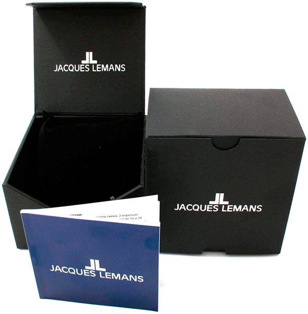 Jacques Lemans Jacques Lemans 1-1854B , наручные мужские часы фото под углом