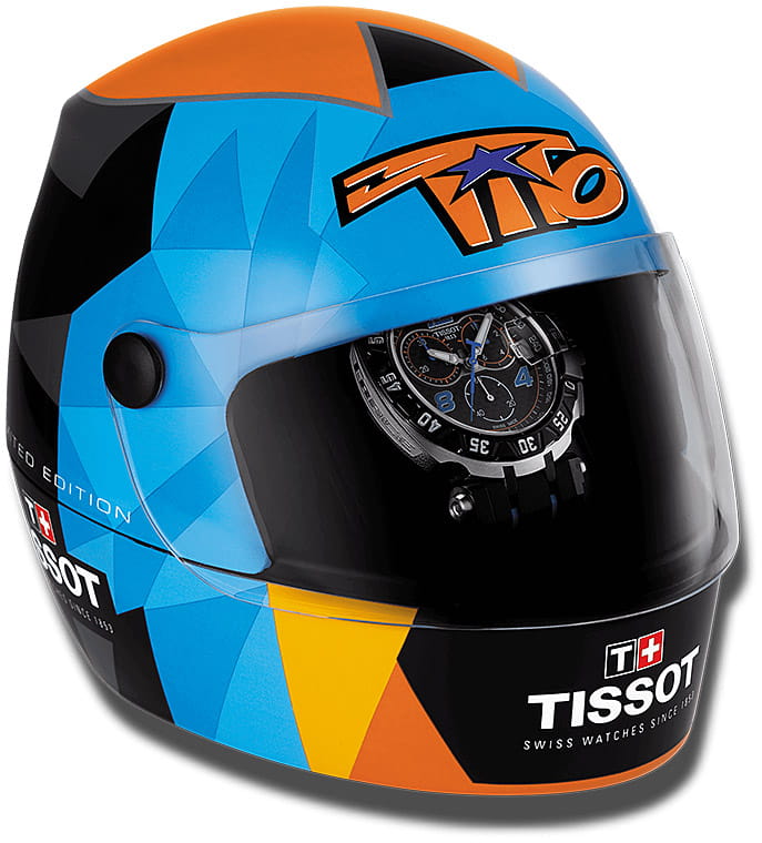 Tissot Tissot T-Sport -Race Quartz Chronograph Tito Rabat 2016 T092.417.27.207.01 T Race - задняя крышка сталь корпуса, швейцария часы