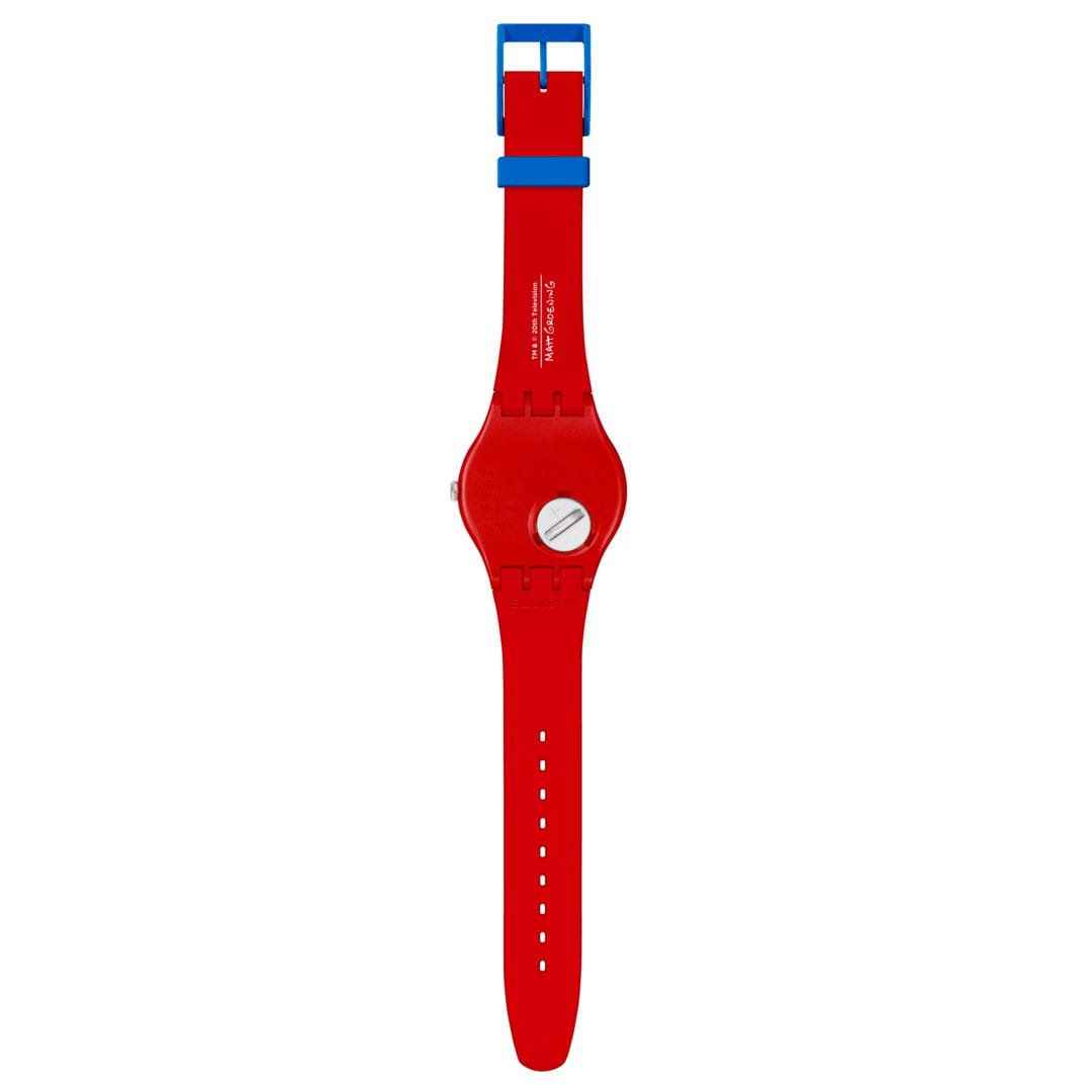 Оригинальные часы Swatch Swatch New Gent SUOZ361 кварцевые калибр механизма  общий вид