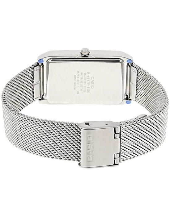 Casio Casio Collection LTP-E156M-7AEF  - задняя крышка металл сталь корпуса, япония часы