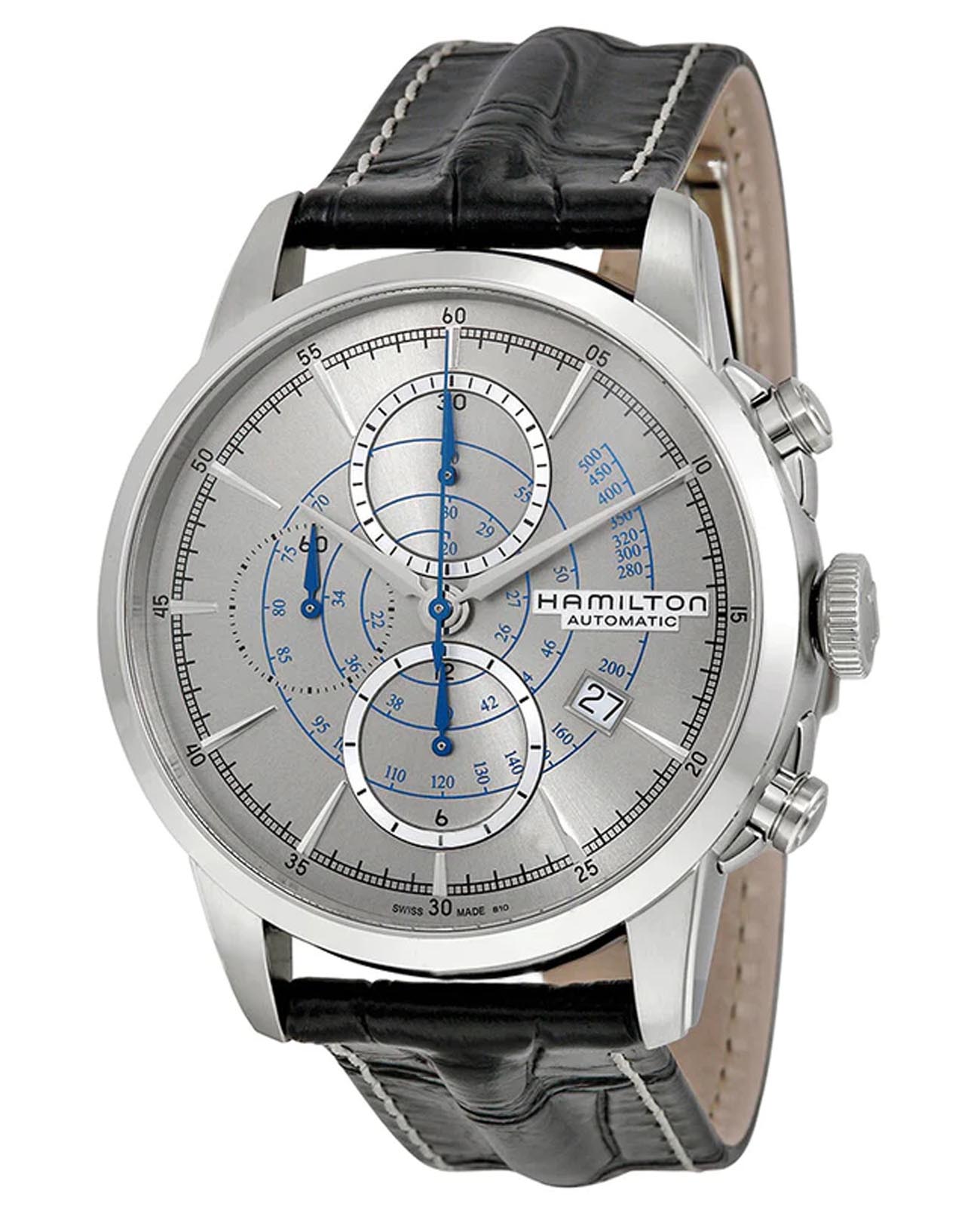 Hamilton Hamilton American Classic RailRoad Auto Chrono H40656781 , наручные мужские часы фото под углом