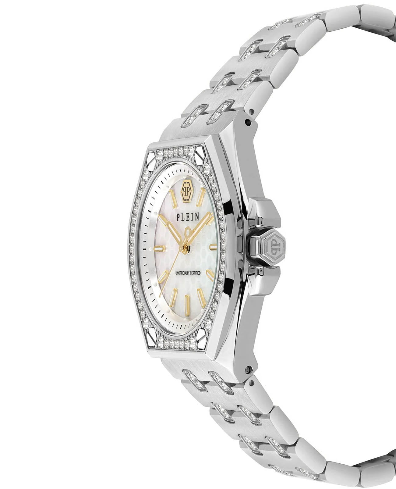 Philipp Plein Philipp Plein Extreme PWJAA1123,  германия женские часы на браслете нержавеющая сталь боковой вид