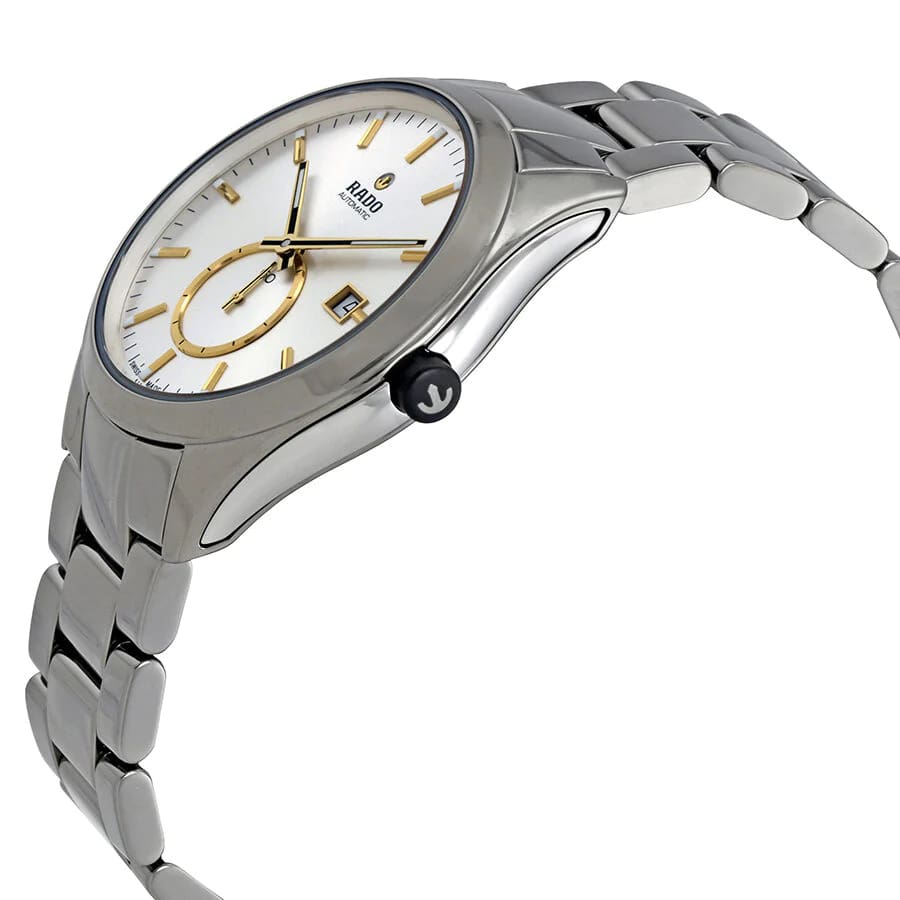 Rado Rado Hyperchrome R32025102, hyperchrome швейцария мужские часы на браслете нержавеющая сталь боковой вид