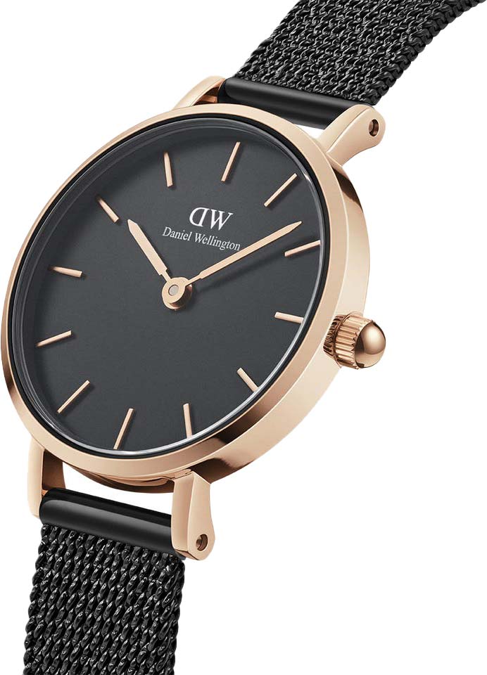 Daniel Wellington Daniel Wellington Petite Pressed Ashfield DW00100441 , наручные женские часы фото под углом
