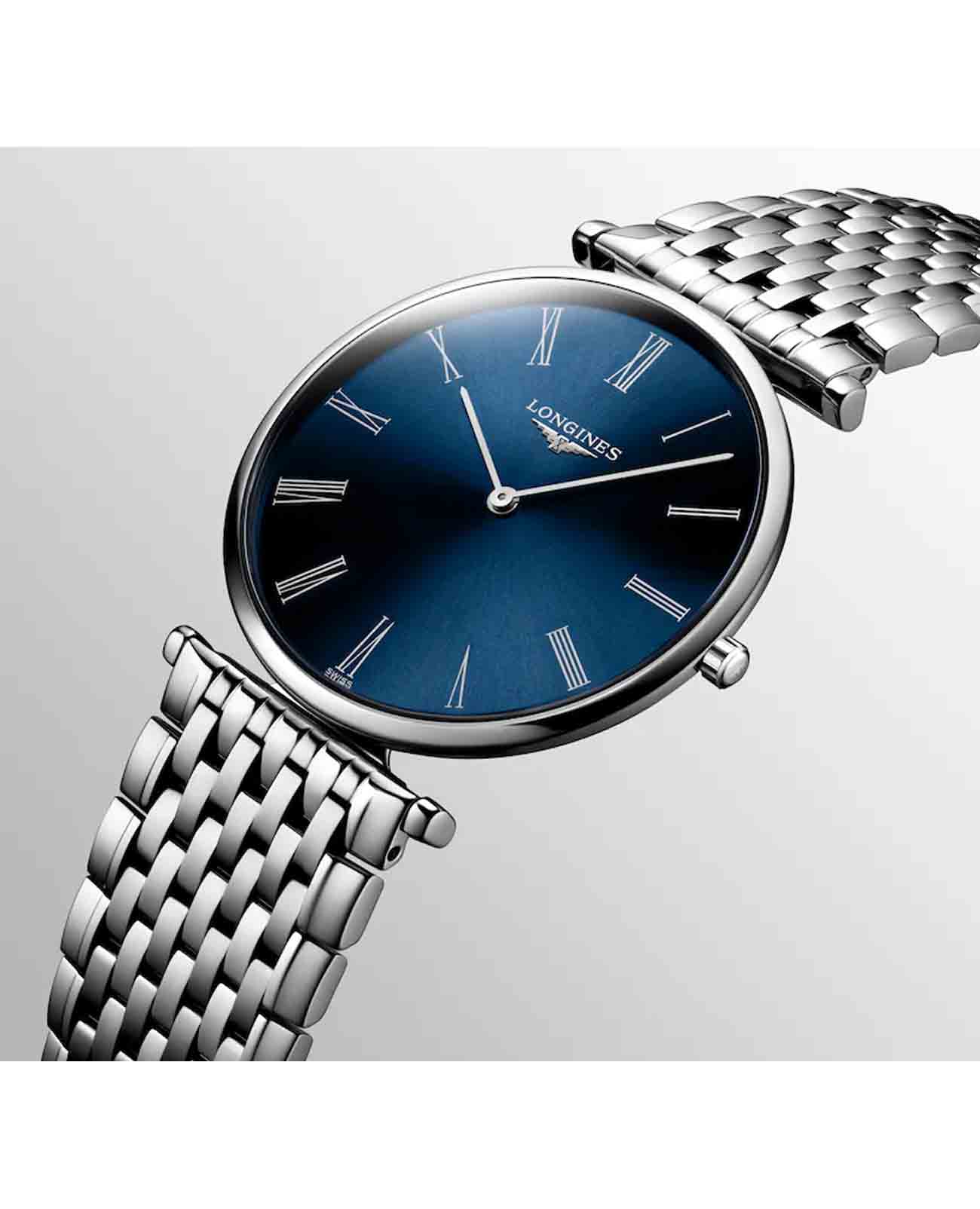 Longines Longines La Grande Classique L4.755.4.94.6  — детали корпуса и нержавеющая сталь