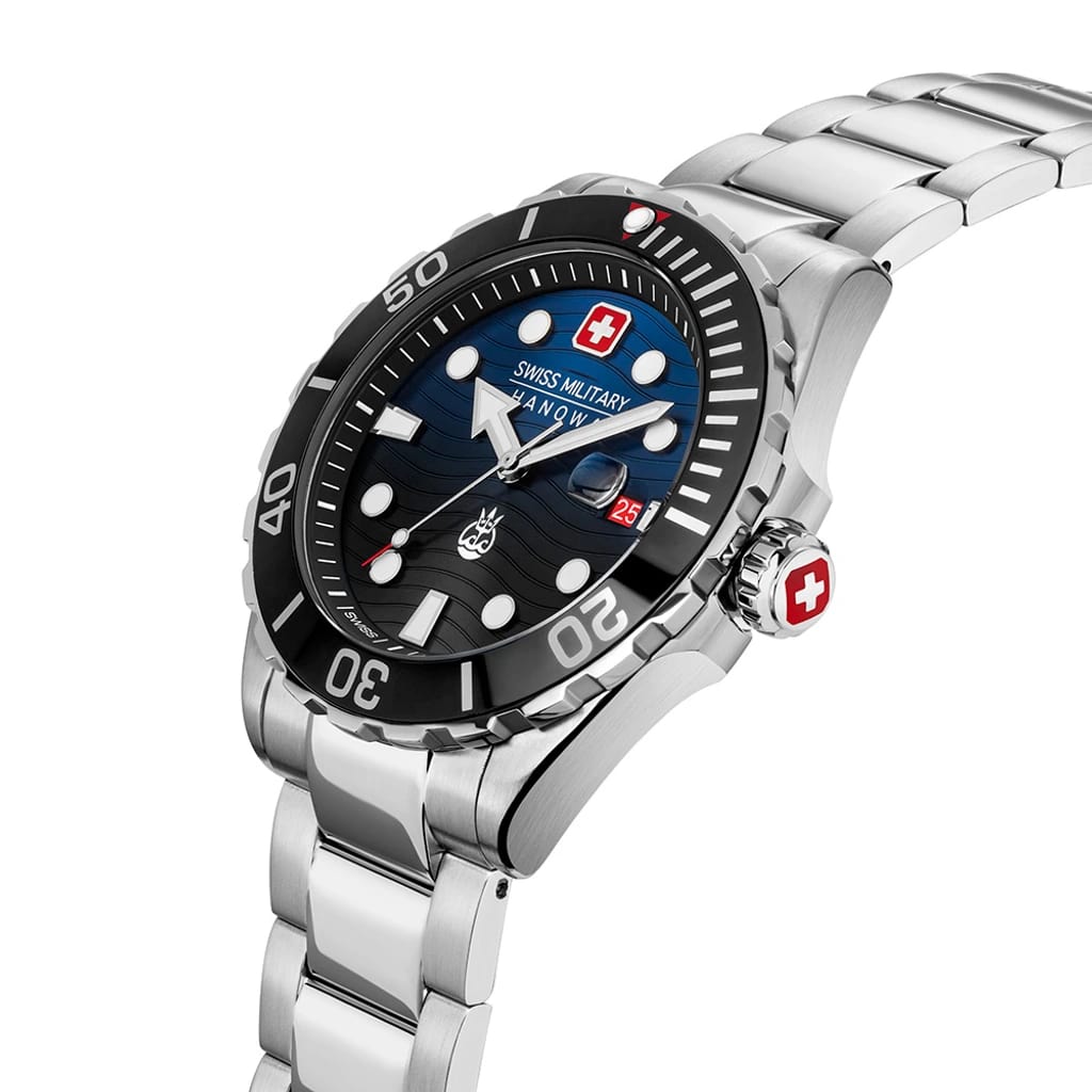 Swiss Military Hanowa SMWGH2200302 мужские часы застежка крупным планом
