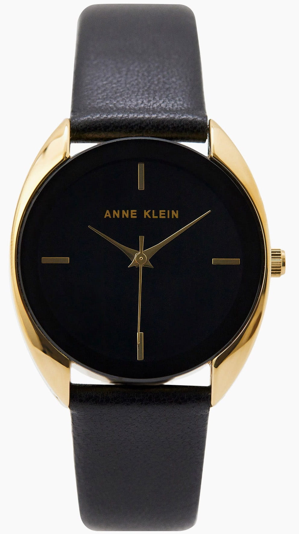 Оригинальные часы Anne Klein Anne Klein Leather 4030BKBK кварцевые калибр механизма  общий вид