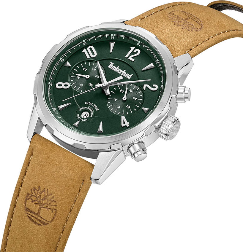 Timberland Timberland TDWGF0082902,  сша мужские часы на браслете кожаный боковой вид
