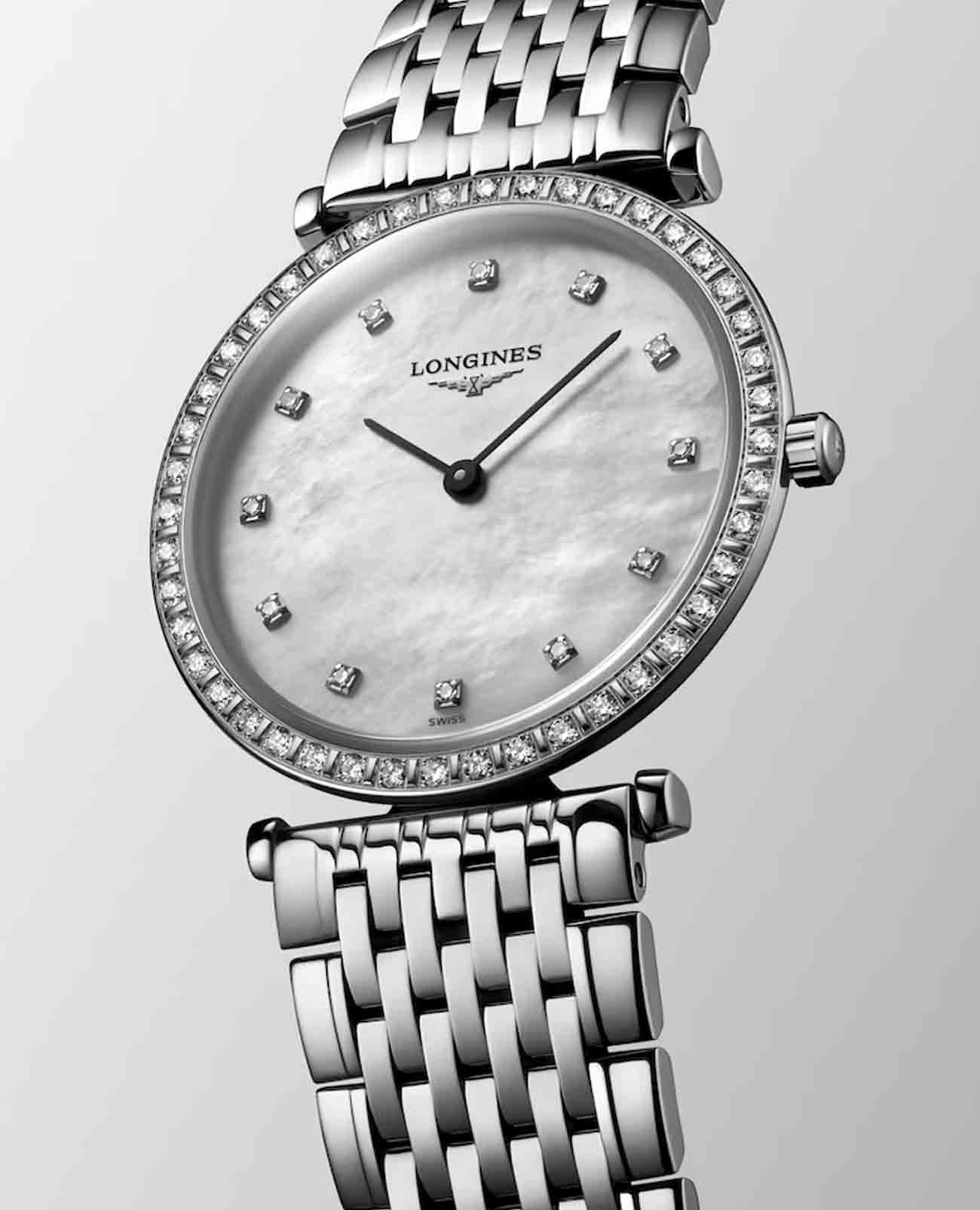 Longines Longines La Grande Classique L4.523.0.87.6, la grande classique швейцария женские часы на браслете нержавеющая сталь боковой вид
