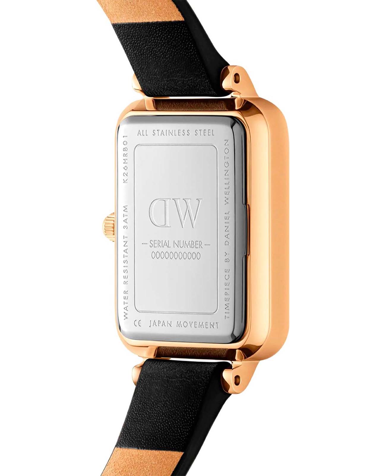 Оригинальные часы Daniel Wellington Daniel Wellington Quadro DW00100560 кварцевые калибр механизма  общий вид