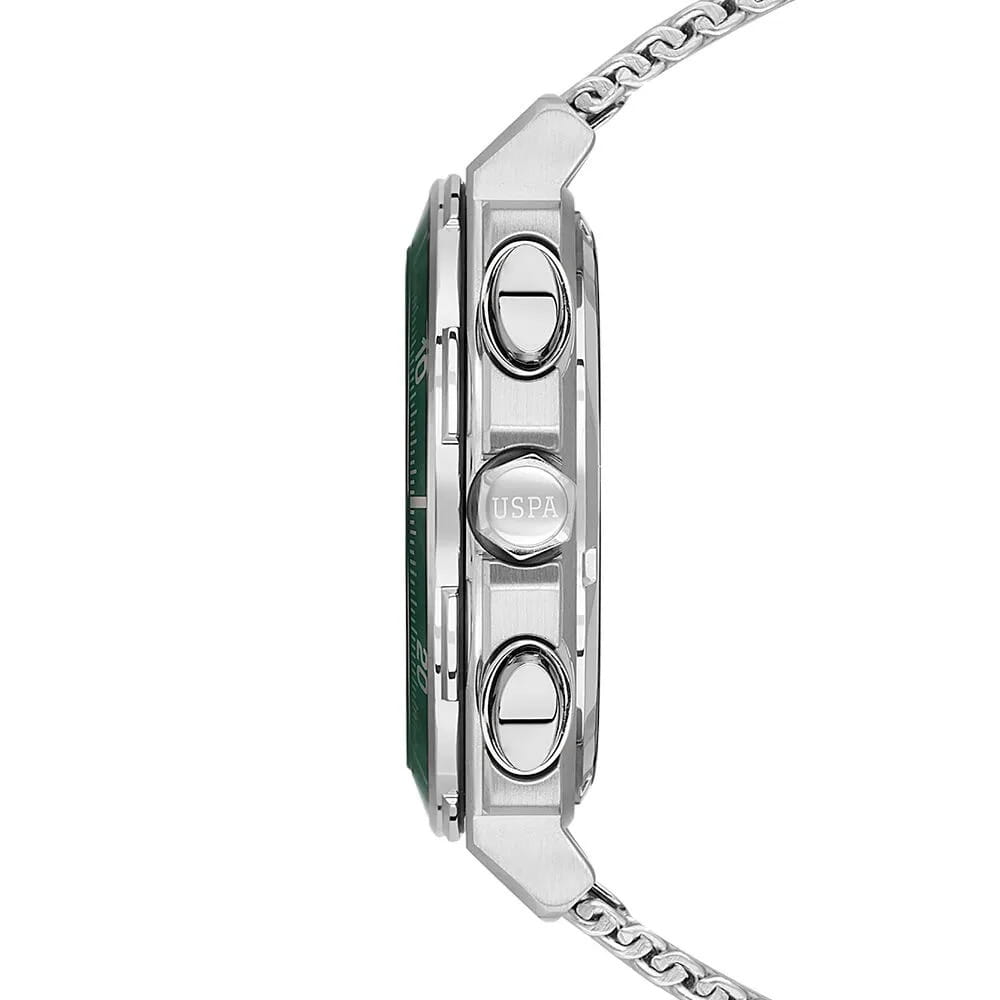 U.S. Polo Assn. U.S. Polo Assn. Crossing USPA1092-05 , наручные мужские часы фото под углом