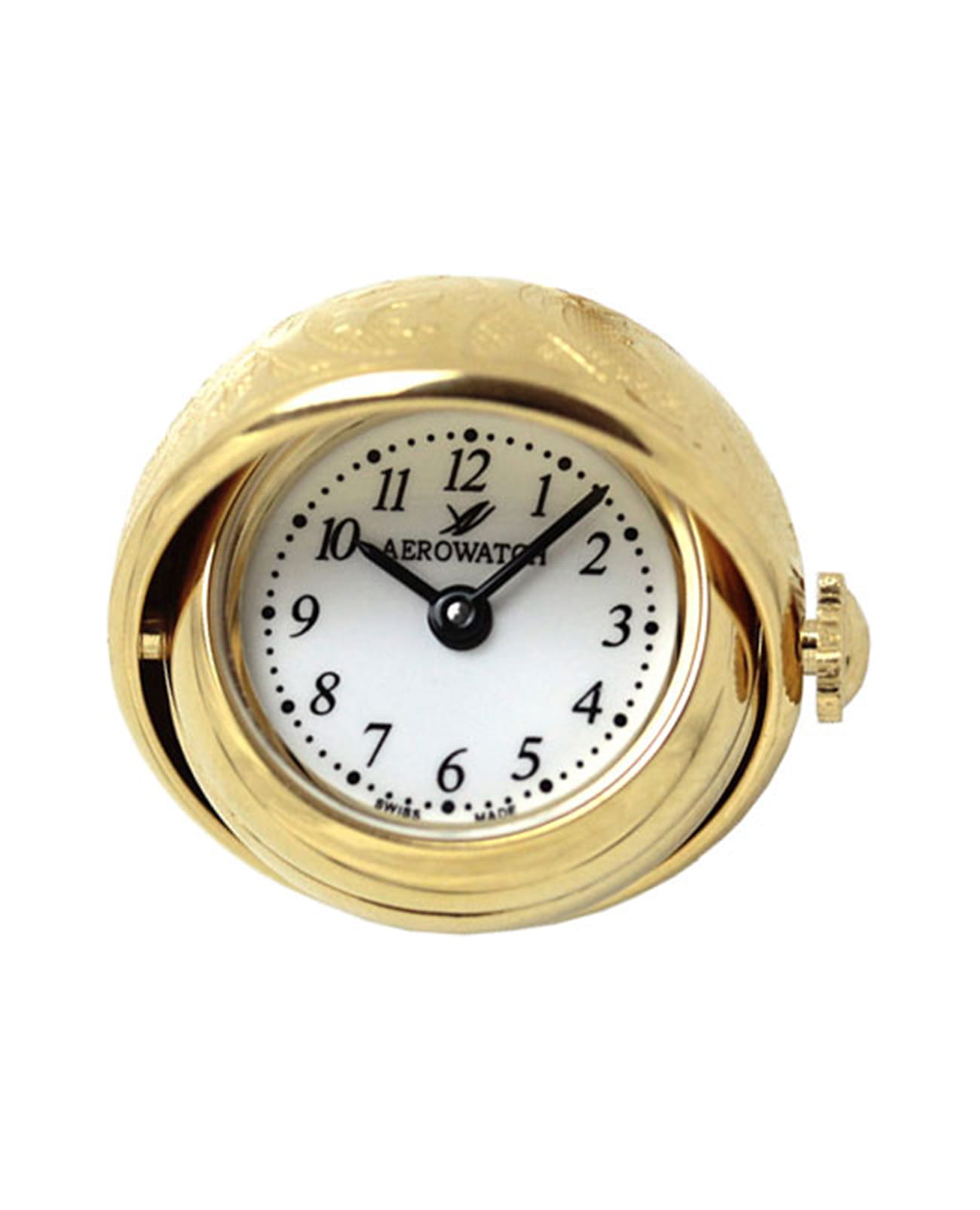 Aerowatch Aerowatch Heritage 02820 JA01  02820 JA01 кварцевые женские часы золотой циферблат, браслет нержавеющая сталь — вид спереди