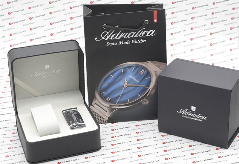 Оригинальные часы Adriatica Adriatica Essence A3760.118FQ кварцевые калибр механизма ronda 763 общий вид