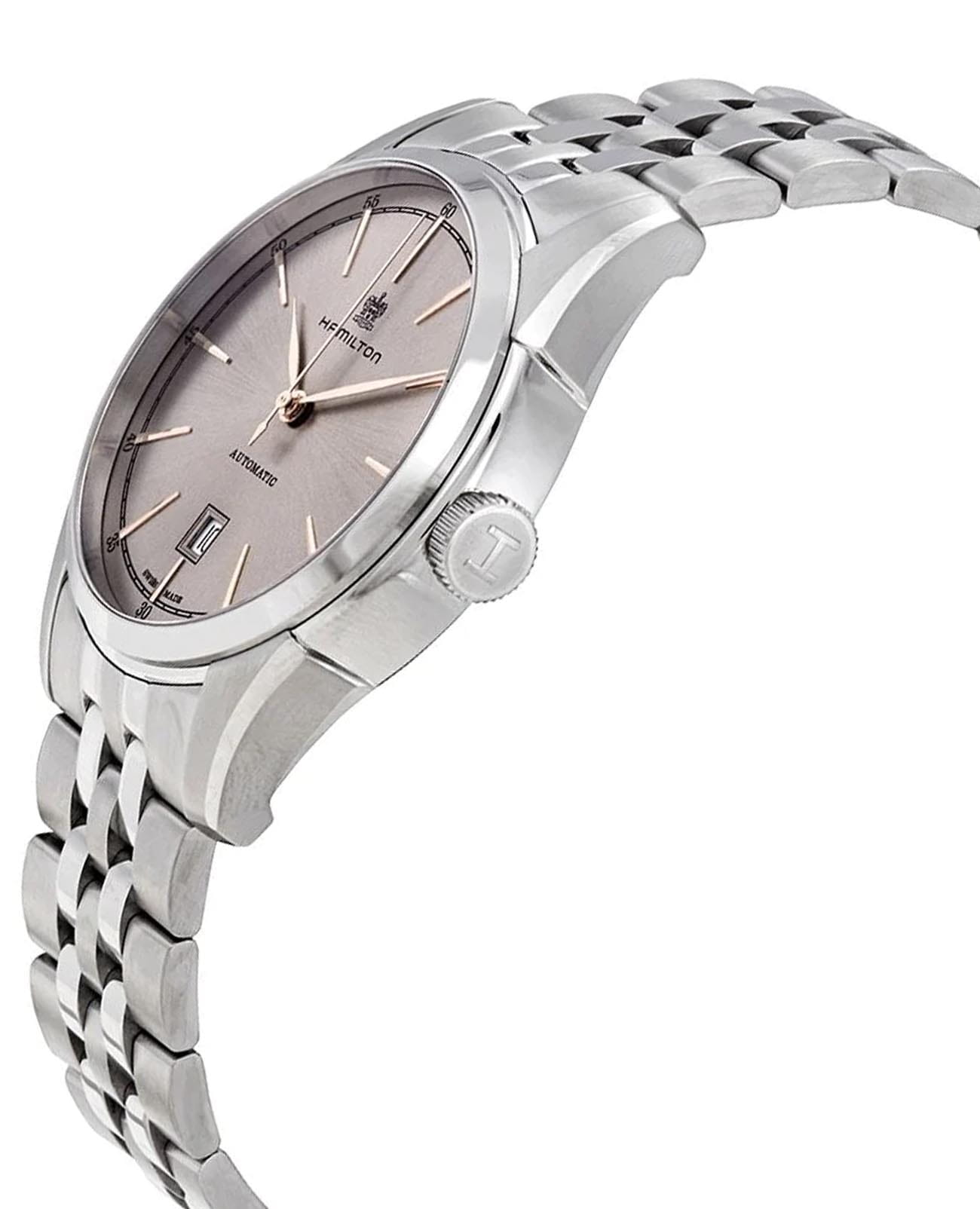 Hamilton Hamilton American Classic Spirit of Liberty Auto H42415102, american classic швейцария мужские часы на браслете нержавеющая сталь боковой вид
