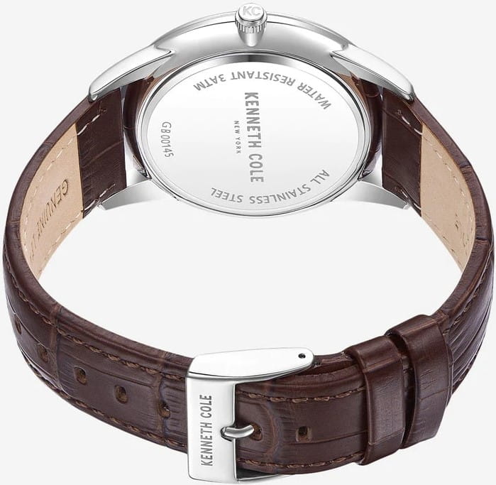 Kenneth Cole Kenneth Cole New York KCWGB0014503,  сша мужские часы на браслете кожаный боковой вид