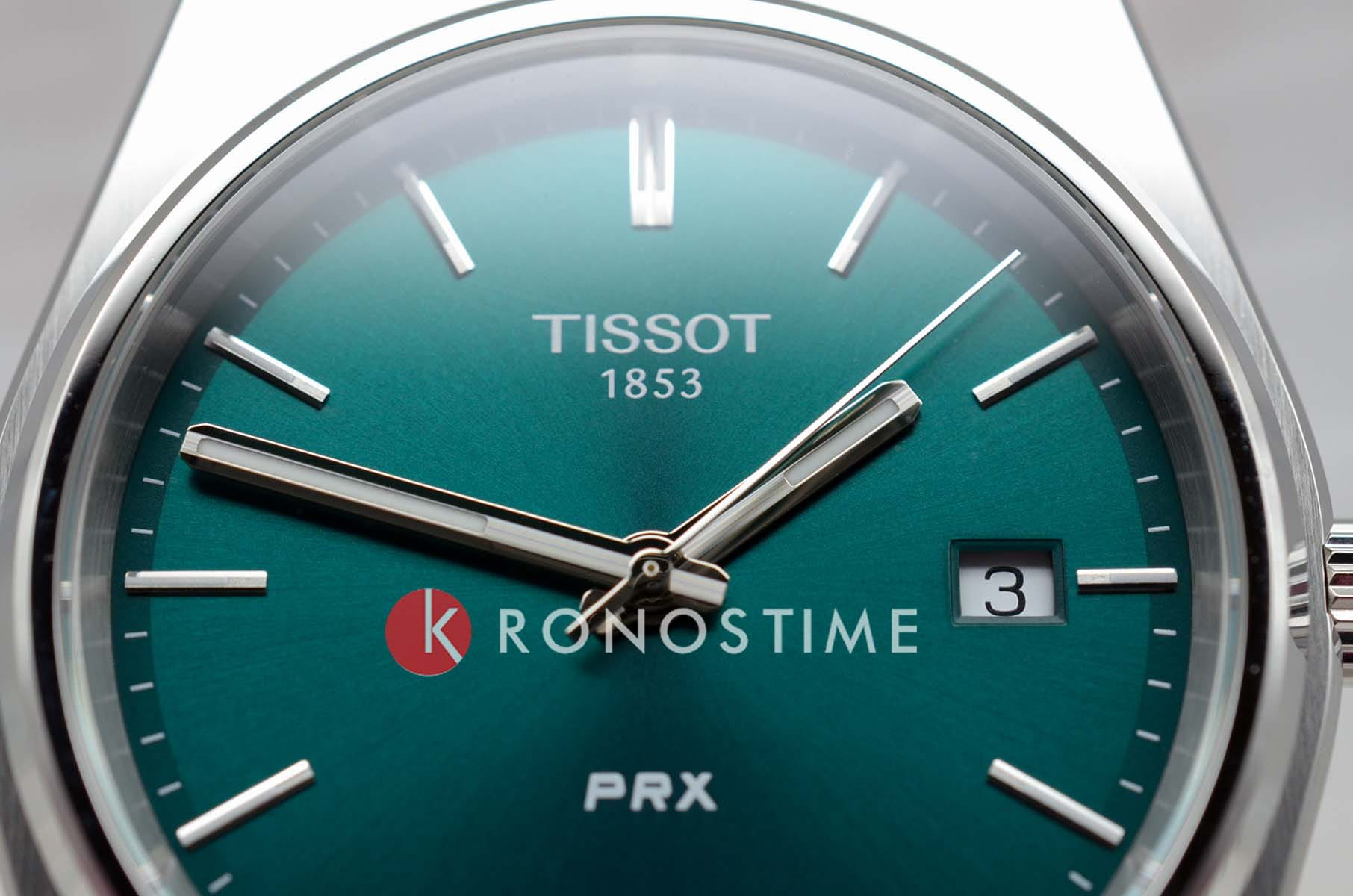 Оригинальные часы Tissot Tissot PRX T137.410.11.091.00 кварцевые калибр механизма eta f06.115 общий вид