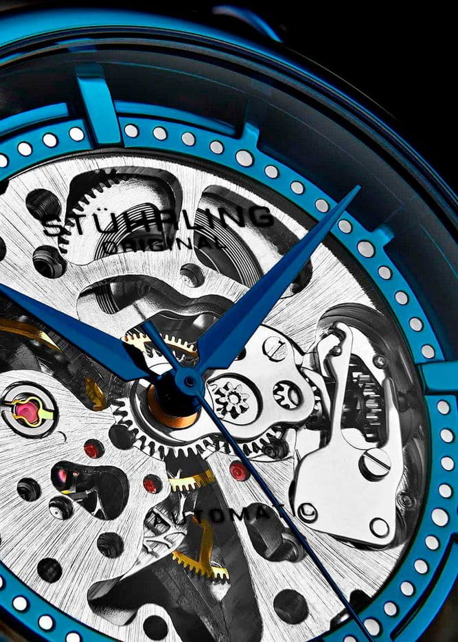 Stuhrling Stuhrling Legacy 3933.2 мужские часы белый циферблат на запястье