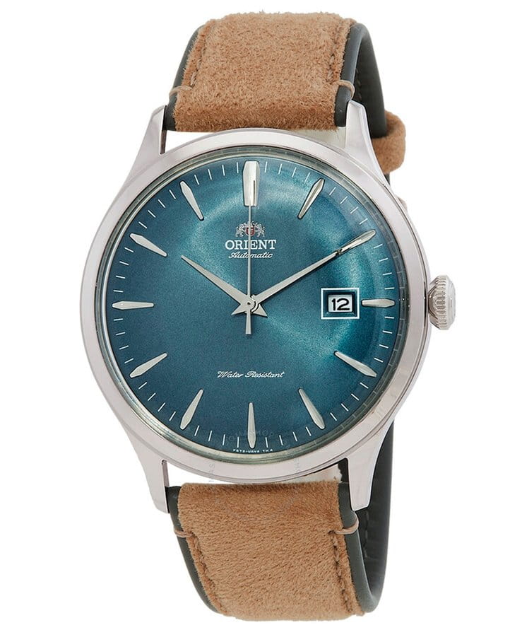 Orient Orient Bambino RA-AC0P03L (RN-AC0P03L)  — детали корпуса и кожаный