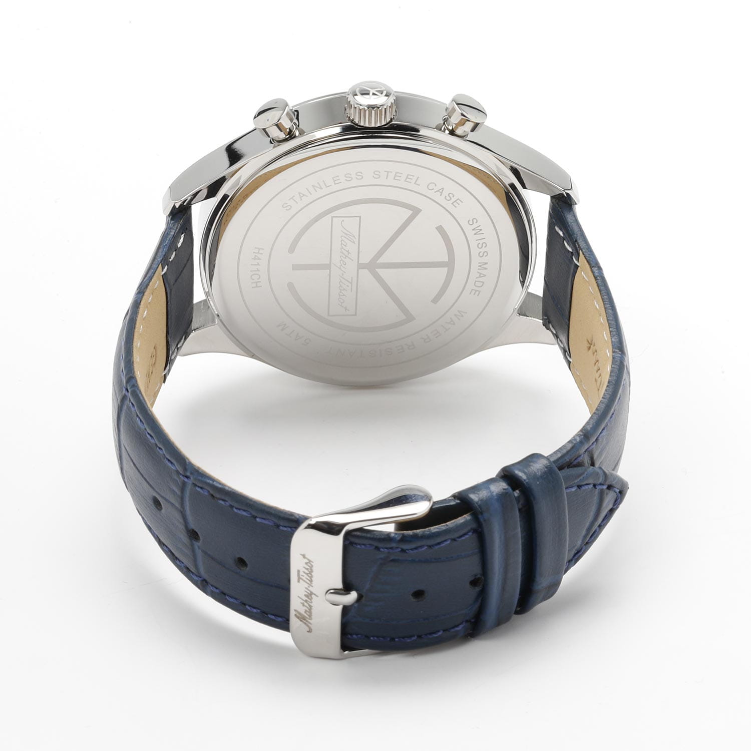 Mathey-Tissot Mathey-Tissot Urban H411CHALBU мужские часы синий циферблат на запястье