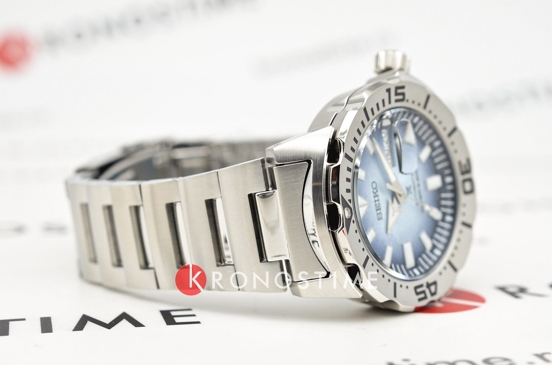 Seiko Seiko Prospex SRPG57K1S, prospex япония мужские часы на браслете нержавеющая сталь боковой вид