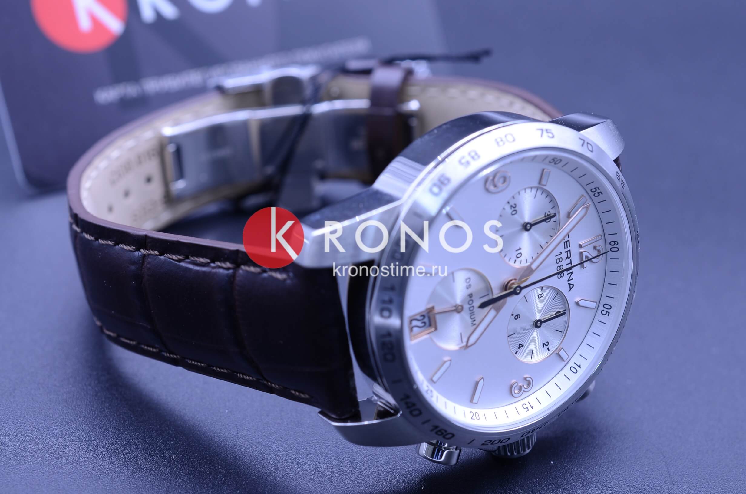 Certina Certina C001.417.16.037.01 , наручные мужские часы фото под углом