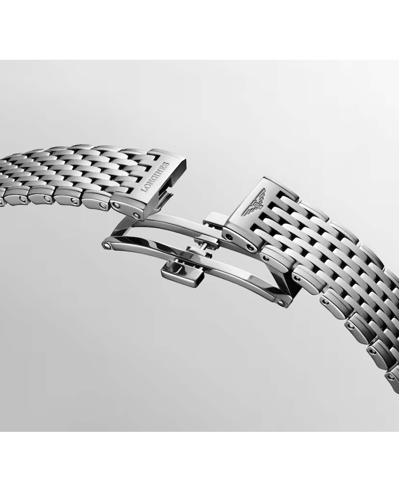 Longines Longines La Grande Classique L4.523.0.87.6 женские часы перламутровый циферблат на запястье