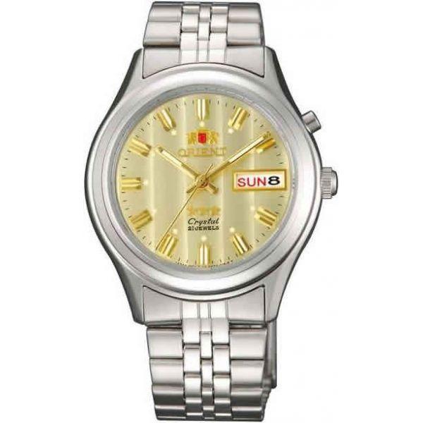 Orient Orient EM0301YC (FEM0301YC)  FEM0301YC  мужские часы  циферблат, браслет  — вид спереди