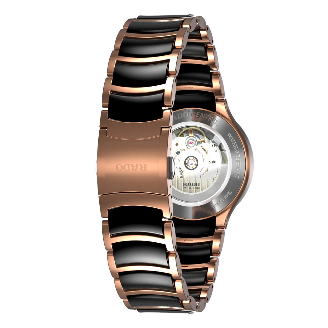 Rado Rado Centrix Automatic Diamonds R30036712 мужские часы черный циферблат на запястье