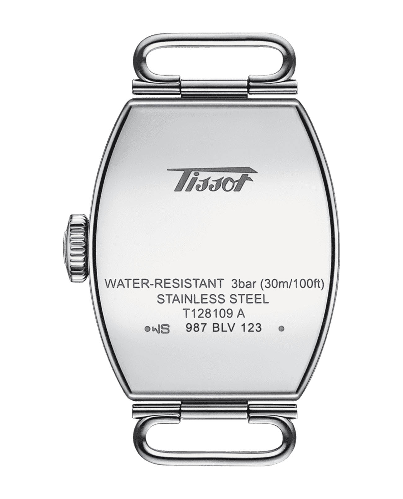 Tissot Tissot Heritage Porto T128.109.16.042.00, t-heritage швейцария женские часы на браслете кожаный боковой вид