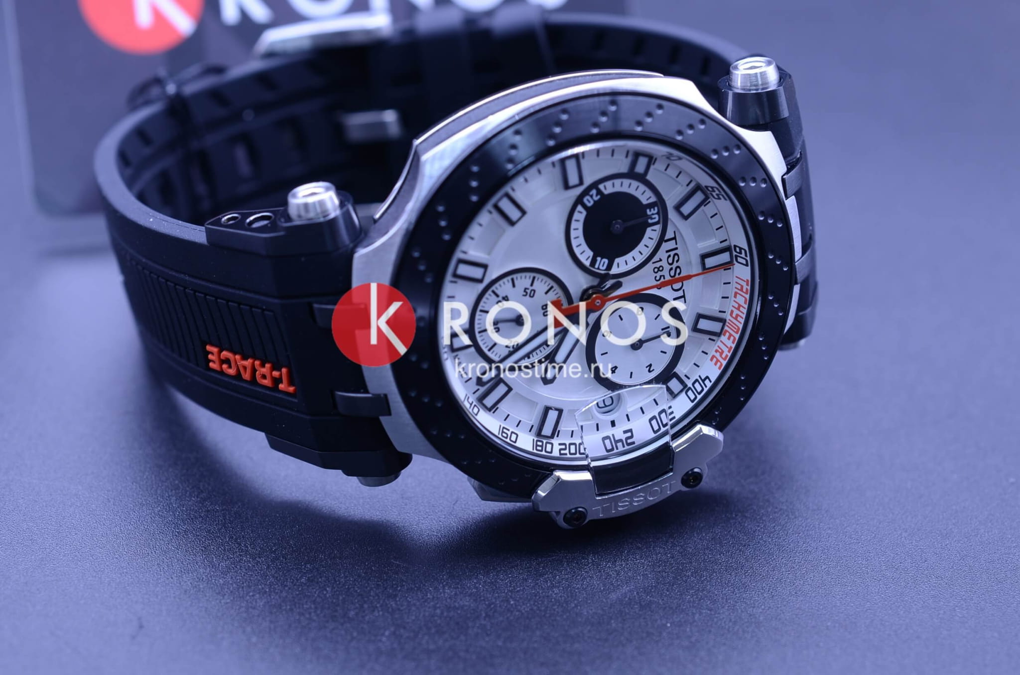 Оригинальные часы Tissot Tissot T-Race Chronograph T115.417.27.011.00 кварцевые калибр механизма eta g10.212 общий вид