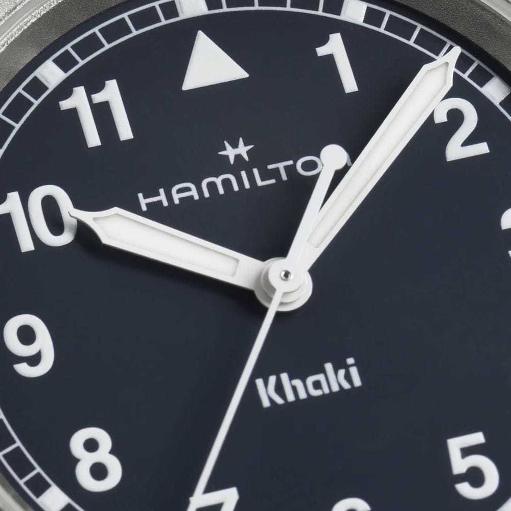 Оригинальные часы Hamilton Hamilton Khaki Field Quartz 33mm H69301140 кварцевые калибр механизма eta f05.105 mh2 общий вид