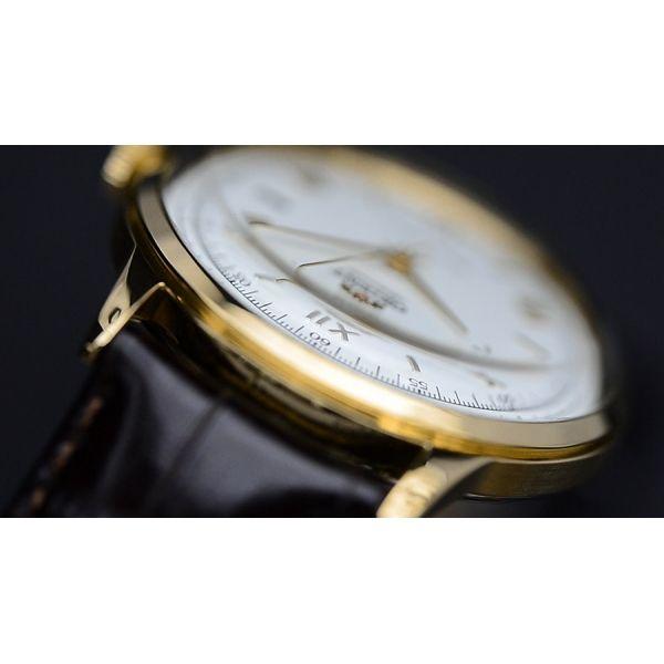 Orient Orient ER24009W (FER24009W) механические мужские часы часы крупный план белый циферблата